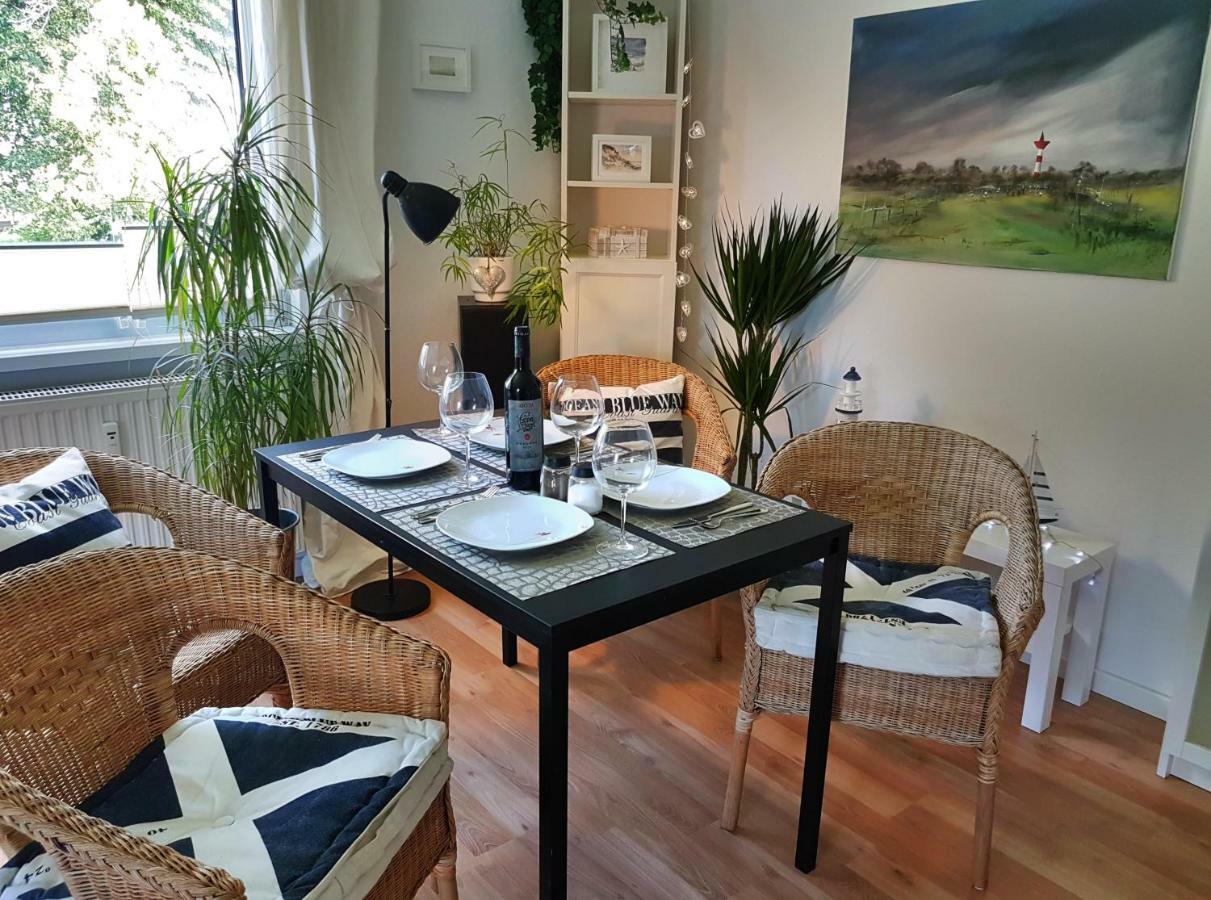 Charmante Ferienwohnung 3 Zimmer Kueche Bad Zentrale Lage Hagen im Bremischen Eksteriør bilde